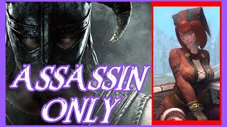 CAN YOU BEAT SKYRIM USING ASSASSIN SKILLS ONLY?