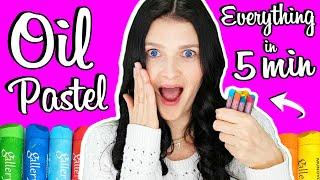 How to Use Oil Pastels for Beginners in 5 MINUTES 