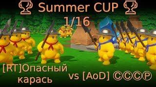  Summer CUP  1/16 [RT]Опасный карась vs [AoD] ⒸⒸⒸⓅ 