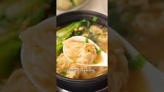 Easy Wonton Soup done in one pot under 15 minutes- delicious comfort meal perfect for soup season.