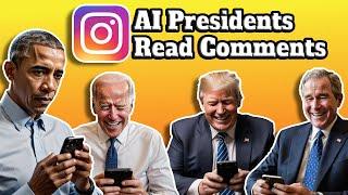 US Presidents read TERRIBLE Instagram Comments