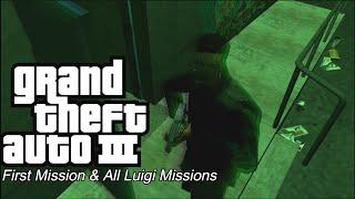 Grand Theft Auto 3 -  First Mission & All Luigi Goterelli Missions - English Version - 1080p60/720p