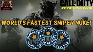 World's Fastest Sniper-Only Nuke on Infinite Warfare