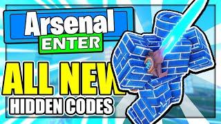 Arsenal (AUGUST 2021) ALL *NEW* SECRET OP CODES!? Roblox Arsenal