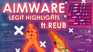 AIMWARE LEGIT HIGHLIGHTS | STILL THE BEST LEGIT CHEAT