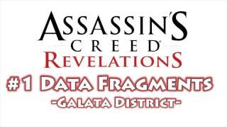 Assassin's Creed Revelations - All Data Fragment Locations Part 1 (Galata District)