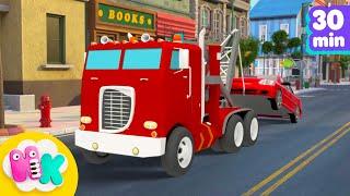 The Truck Song  Trucks for Toddlers | HeyKids Nursery Rhymes