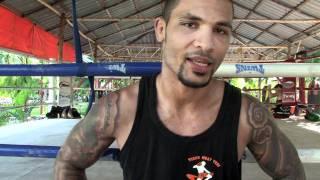 Muhsin Corbbrey training @ Tiger Muay Thai & MMA Training Camp, Phuket, Thailand