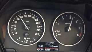 BMW F20 114d 95 HP 0 - 100 kmh 12.5 sec Acceleration