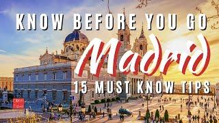 15 Things to KNOW BEFORE YOU GO Madrid Spain   | Madrid Travel Guide for First Timers