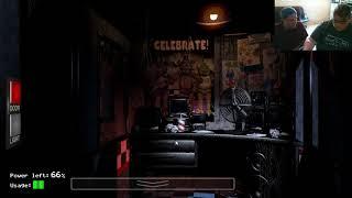 Five Nights At Freddy's | With My Bro And ButtonSmasher | I Punched The Wall |