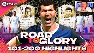 ICONS & TOTY'S GALORE!!! FIFA 22 Road to Glory 101-200 Best Bits!