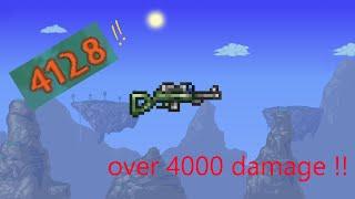 Terraria 1.4 - Sniper Rifle Max Damage