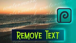 How to Remove Text or Watermark from Image in Photopea