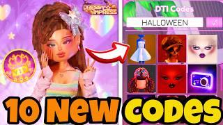 HOW TO GET ALL 10 NEW *SECRET* CODES AND *FREE VIP* IN DRESS TO IMPRESS | ROBLOX DTI CODES 