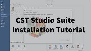 How to install Cst Studio Tutorial || CST installation Tutorial || Cst 2018