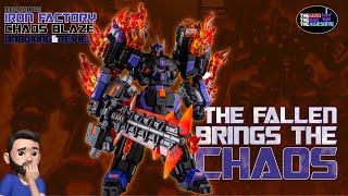 Transformers Iron Factory Chaos Blaze aka Megatronus Review - Awesome Bot, Bad Tank...