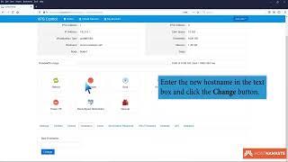 How to Change Hostname from SolusVM   HostNamaste