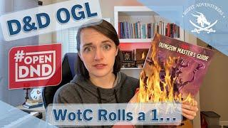 DnD OGL | WotC Rolls a 1...