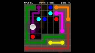 Flow Free 8x8 Mania Pack Level 22 Walkthrough