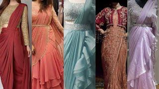 New Saree Designs 2024| Chiffon, Party Wear Saree| Pakistan, Indian Saree Designs #saree