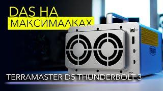 Купил жесткий диск со скоростью 40 Гбит/сек — обзор DAS TerraMaster D5 Thunderbolt 3