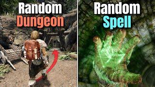 Skyrim, but I'm Forced to use Random Spells