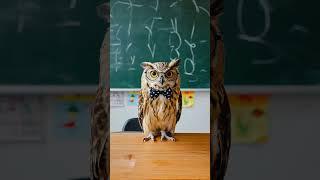 Misti Goes to School for the First Time!  | Funny Cat Animation #shorts #cat