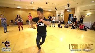 Edwin Rodriguez body movement salsa workshop demo @ Latin Force Newcastle Festival