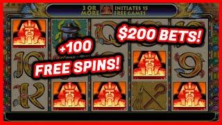 7 FREE SPINS BONUS AT ($200) MAX BET! ‍️ CLEOPATRA CASINO SLOT MACHINE GAME / AWESOME SPINS!