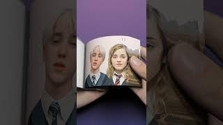 Hermione Granger & Draco Malfoy Singing "Death Bed" FlipBook #harrypotter #flipbook #shorts