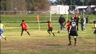 Season 2011-U9-Bonnyrigg White-Marko Papak  scores against Liverpool City Robbins