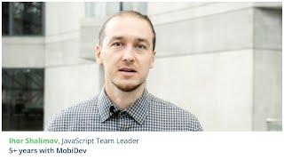 Igor Shalimov: JavaScript Team Leader at MobiDev