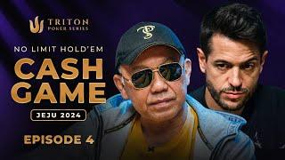 No Limit Hold'em CASH GAME | Episode 4 - Triton Poker Jeju 2024 (Part 3)
