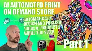 AI Automated Print on Demand Store - Setting Up Your First Workflow