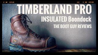 TIMBERLAND PRO BOONDOCK 8"  STYLE 89635214 [ THE BOOT GUY REVIEWS ]