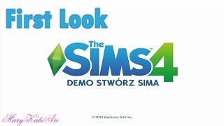 First Look: The Sims 4: Demo Stwórz Sima