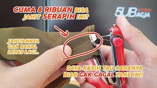 Review dan cara menggunakan mesin jahit mini staples dengan benar