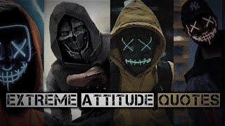 EXTREME ATTITUDE QUOTES | FAKE PEOPLE | GREATEST QUOTES