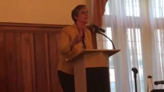 Sarah Bolton's talk to Wooster Class of 1966