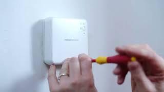 Installing the Honeywell Home T3 series programmable thermostat