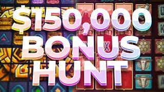 HUGE PROFIT From This INSANE $150,000 Bonus Hunt... OVER 50 BONUSES!! (Highlights)