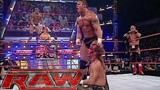 Rated-RKO vs Shawn Michaels 2-on-1 Handicap Match (Bloody) Pt.2 RAW Jan 15,2007