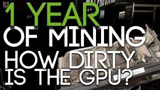 1 Year of GPU Mining, How Dirty Is The GPU?