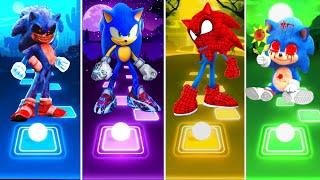 Sonic  Exe The Hedgehog Vs Sonic Prime Vs Spider Man Sonic Vs Baby Sonic Exe. Who Is Best Tiies Hop