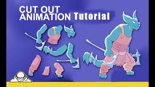 Cut Out Animation Tutorial Blender 2.93