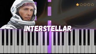 Interstellar (Hans Zimmer) | Super Easy Piano Tutorial for Beginners