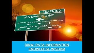 DIKW (Data, Information, Knowledge, Wisdom) Model