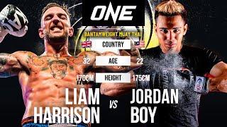 BRUTAL MUAY THAI  Liam Harrison vs. Jordan Boy | Full Fight