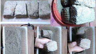 Gritty Pure Cement Crushing/Crumbling | Satisfying | Cement | Relaxing | Gymchalk | pjm Asmr